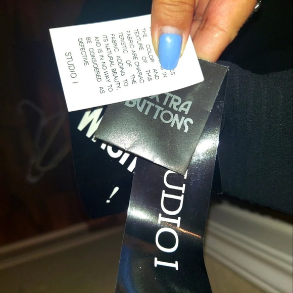 NWT Studio I 2 piece Black Maxi Formal Dress - Picture 8 of 10